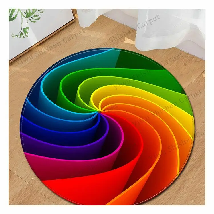 circle  circular floor mat carpet  round rug for outdoor playground