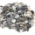 Wholesale natural black tourmaline tumbled stones gravel black tourmaline crystals healing stones for feng shui
