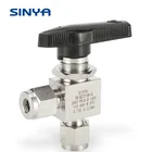 Instrumenation Mini Angle Ball Valve 3000 2500 PSI Stainless Steel,Alloy 400,Duploex 1/4"OD