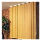 Modern style sunshade polyester manual vertical blinds curtain
