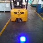 80V Forklift blue LED safety spotlight warning work light blue spot light led forklift reverse lights