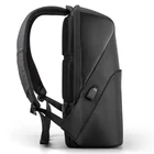Kingsons New arrival Custom Logo usb charging black mens backpack laptop business mochilas laptop back pack rucksack