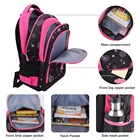 School Best Sale Wholesale Young Kids School Trolley Luggage Bag For Student