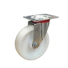 Single Ball Bearing 3 4 5 Inch PU Industrial Lock Swivel Caster