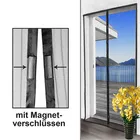European style mosquito net magnetic door screen reinforced magnetic door screen curtain