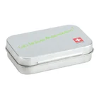 Fast Delivery Mini Sized Storage Tin Box Metal Tin Container Small Gift Tin Boxes
