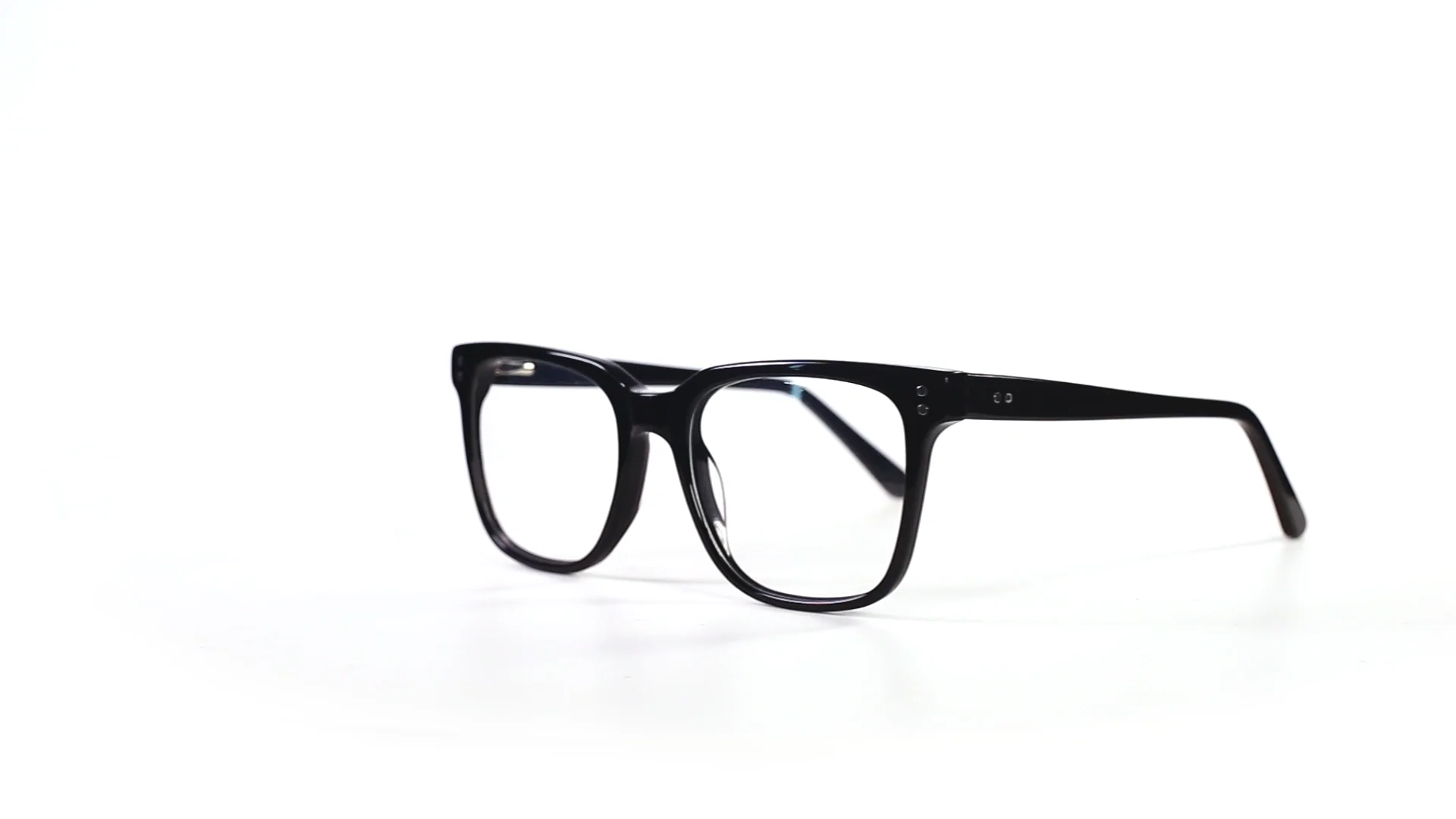 Prescription Optical Acetate Frame Eyewear Clear Naked Eye Glasses