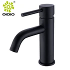 Kaiping black gold brushed 304 stainless steel water stream bath bathtub basin tap bathroom faucets
