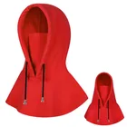 Cycling windshield windproof winter scarf and hat cap for men