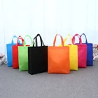 Pp Bag For Wholesale OEM Color Eco Heat Sealing Pp Non-woven Fabric Storage Bag For Shopping
