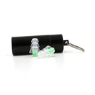 Earplugs Case Christmas Tree Music Earplugs with Metal Case