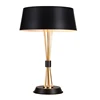 European Modern Iron Plating White Black Decorative Adjustable Floor Table Lamp Light for Bedside Bedroom Living Room