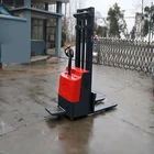 バッテリ駆動パレット Stacker トラックパレットリフトスタッカー容量 1000/2000 キロでフル電動フォークリフト倉庫