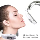 Neck Massager 3D Smart Neck Shoulder Massager Heat Cordless Neck Massager Relaxer Shoulder Neck Massager