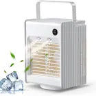 Air Wider Angle Oscillation Home Room Air Cooler Portable Air Conditioner With Mist Spray Function