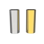 Stainless Steel Guitar Tube Slide Brass Chrome Plated Guitar Slide