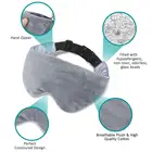 Glass Beads Weighted Eye Mask Fda Certified