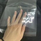 Custom printed opp cpp package poly bag for spoon clear self adhesive 100% biodegradable plastic bag
