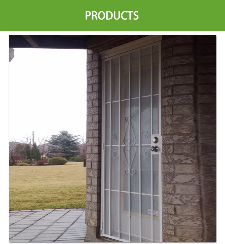 2021 Latest design stainless steel security doors used exterior steel doors for sale