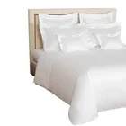 Cotton Bedding Set Cotton High Quality 100% Combed Cotton Plain White 1.8 M 6 Feet Bedding Set
