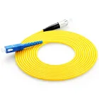 Factory OEM SC FC UPC APC simplex ethernet 2mm fiber optic ftth patch cord cable Armoured Patch Cord wire