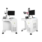 Online flying metal industrial material fiber stainless steel laser marking machine