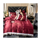 Luxury Bed Sheets Luxury 100% Polyester Double Brushed Microfiber 4pcs Bedding Set / Bed Sheets