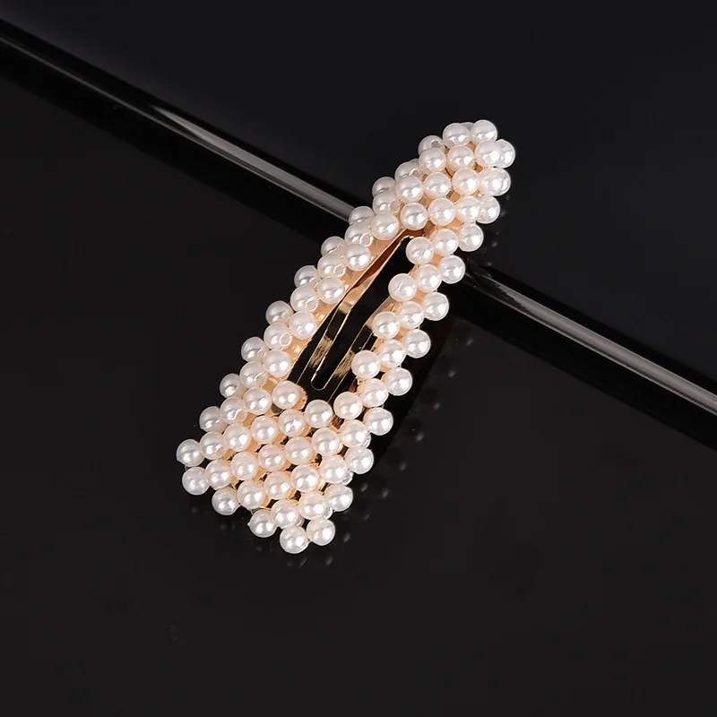 40 models hair pins pearl hair clip bowknot heart pearl bow clip cheap hair accessory supplies