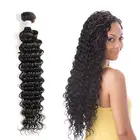factory supply deep wave virgin human real extension 100 remy hair loved by beauty girl