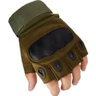 PRI Army Half Finger Military Combat Gloves, Tactical Police Equipment