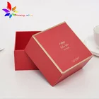 Factory Price Cheap Custom Eco-friendly Red Paper Packaging Box for Gift