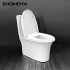 Sanitary Ware Toilet Siphon Flushing China Produced Wholesale 1 Piece for Bathroom with Dual Flush