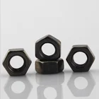 M2 M3 M4 M5 M6 M8 M10 Black Nickel DIN 934 Stainless Steel Hexagon Nuts