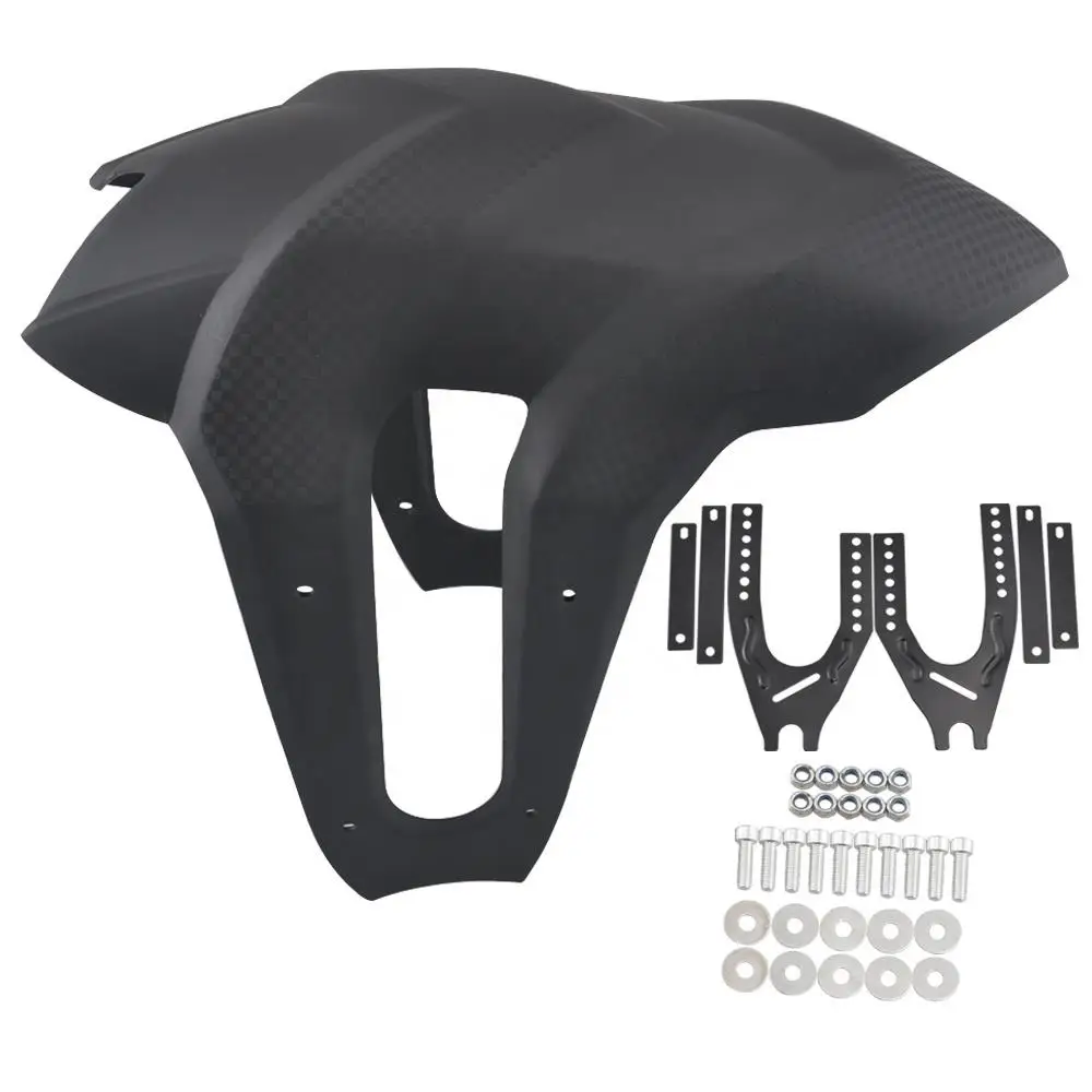 Factory Direct Sales Wholesale Universal Motorcycle Black Rear Wheel Cover Fender Mudflap Mudguard Splash Guard