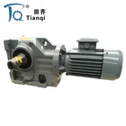Electric Reducer Gear Reducer R Series Coaxial 1:20 Ratio 5 Hp Electric Reduction Helical Gear Motor Speed Reducer Gearbox