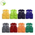 Fluorescent Safety Reflective Vest High Quality Fluorescent Faceshield Mesh High Visibility Safety Reflective Vest
