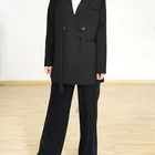 Suits Suit Women Ladies Formal Suits Designs Windproof Oversize Office Blazer Business Suit For Women Coat