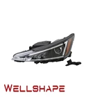 car head lights for 19-20 Hyundai Elantra Sedan Passenger Halogen Headlamp black lights