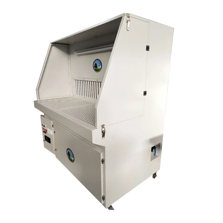 portable grinding dust removal downdraft table for grinding and Cutting