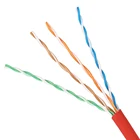 Factory Custom 24AWG 7/0.2*4P CAT5E UTP 0.20 stranded network CABLE