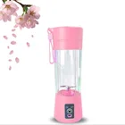 Kitchen Appliance 380ML Travel Mini Usb Rechargeable Fruit Juicer Bottle Portable Electric Juicer Blender