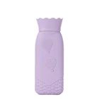 Hot water bag with Cover Hot and Cold Pack Made of heat Resistant silicone Helps Relieve Aches and Pains