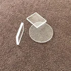 Clear fused silica sheet quartz plate glass