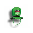 St Patrick's Day Novelty Mini Green Top Hat Headband with Magners Logo