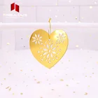 Party wedding favors candles gift acrylic snowman christmas ornaments door decoration