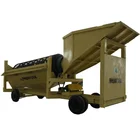 100~300 tph small scale alluvial gold mine equipment