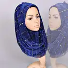 Muslim Hijab Fashion Women Muslim Scarves Sequins Scarf Women Hijab