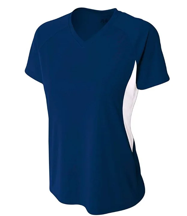 De último Diseño de equipo de voleibol femenino deportes de manga corta voleibol jersey venta al por mayor uniforme