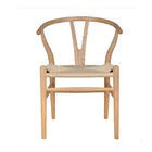 Living Room Antique Wishbone Chair Modern Black Fabric Leisure Chairs For Living Room