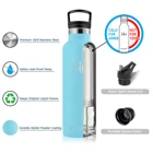 Sample Free Sample For Double Wall 304 Vaccum Stainless Steel Bottle Water With Best Quality